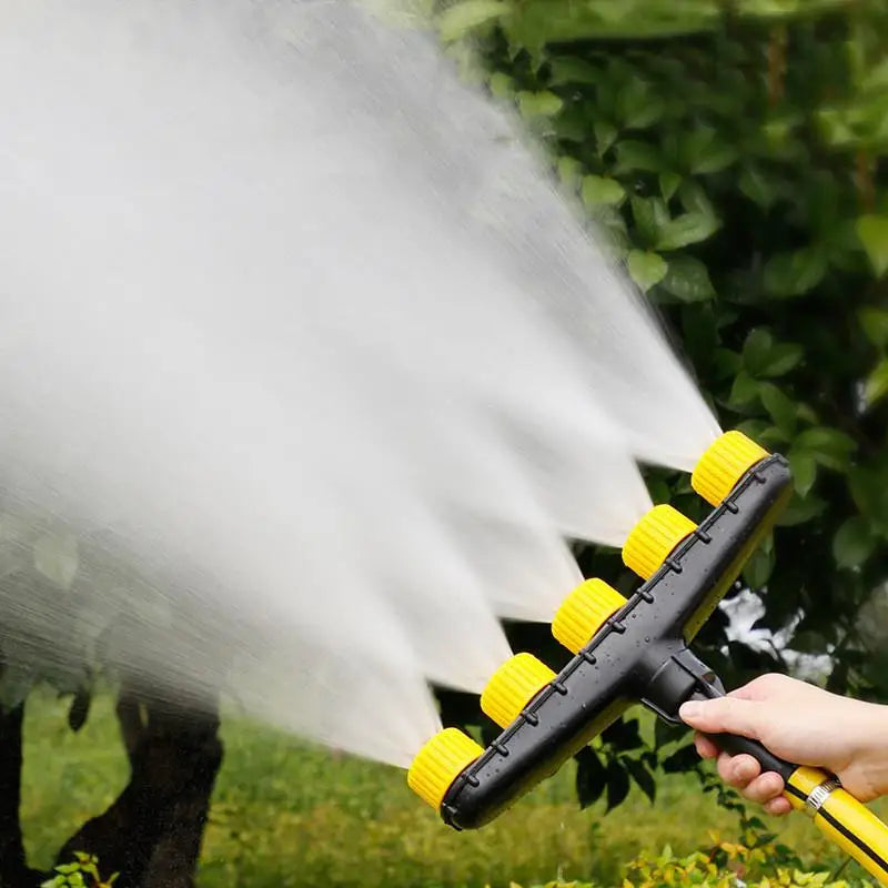 Garten Sprühdüse | Einstellbare Bewässerung mit Mehreren Sprühköpfen | Effiziente Gartenpflege für Rasen und Blumenbeete 1