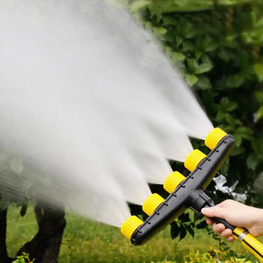Garten Sprühdüse | Einstellbare Bewässerung mit Mehreren Sprühköpfen | Effiziente Gartenpflege für Rasen und Blumenbeete 1