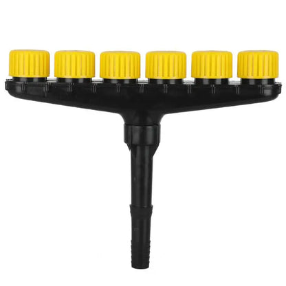Garten Sprühdüse | Einstellbare Bewässerung mit Mehreren Sprühköpfen | Effiziente Gartenpflege für Rasen und Blumenbeete 8
