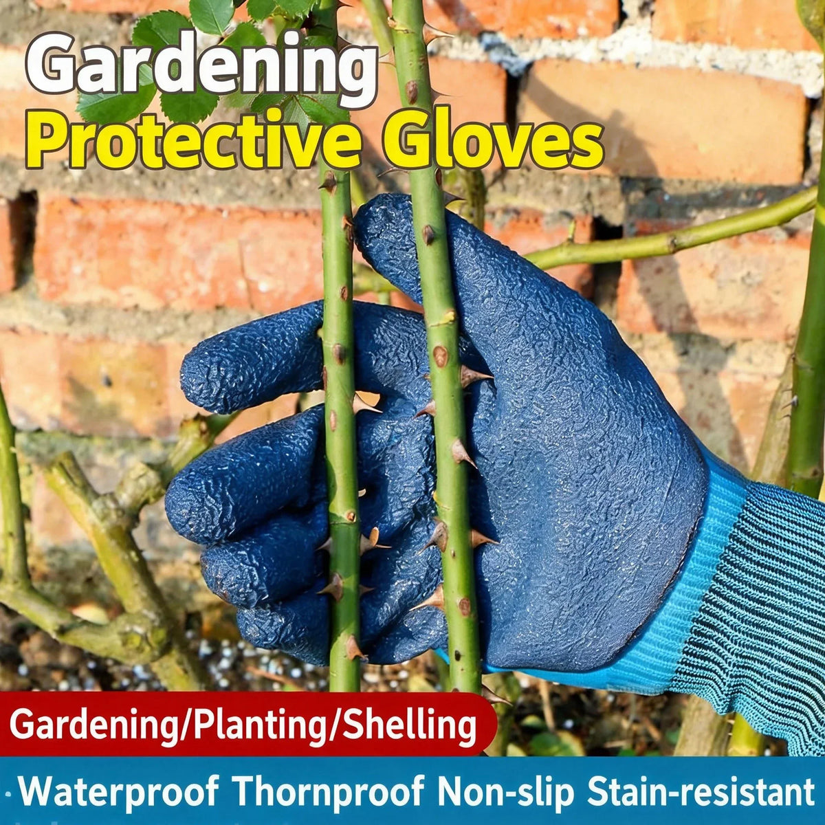 Gartenprofi | Stichsichere Handschuhe mit Wasserfester Beschichtung | Optimaler Schutz für Gartenarbeiten 3