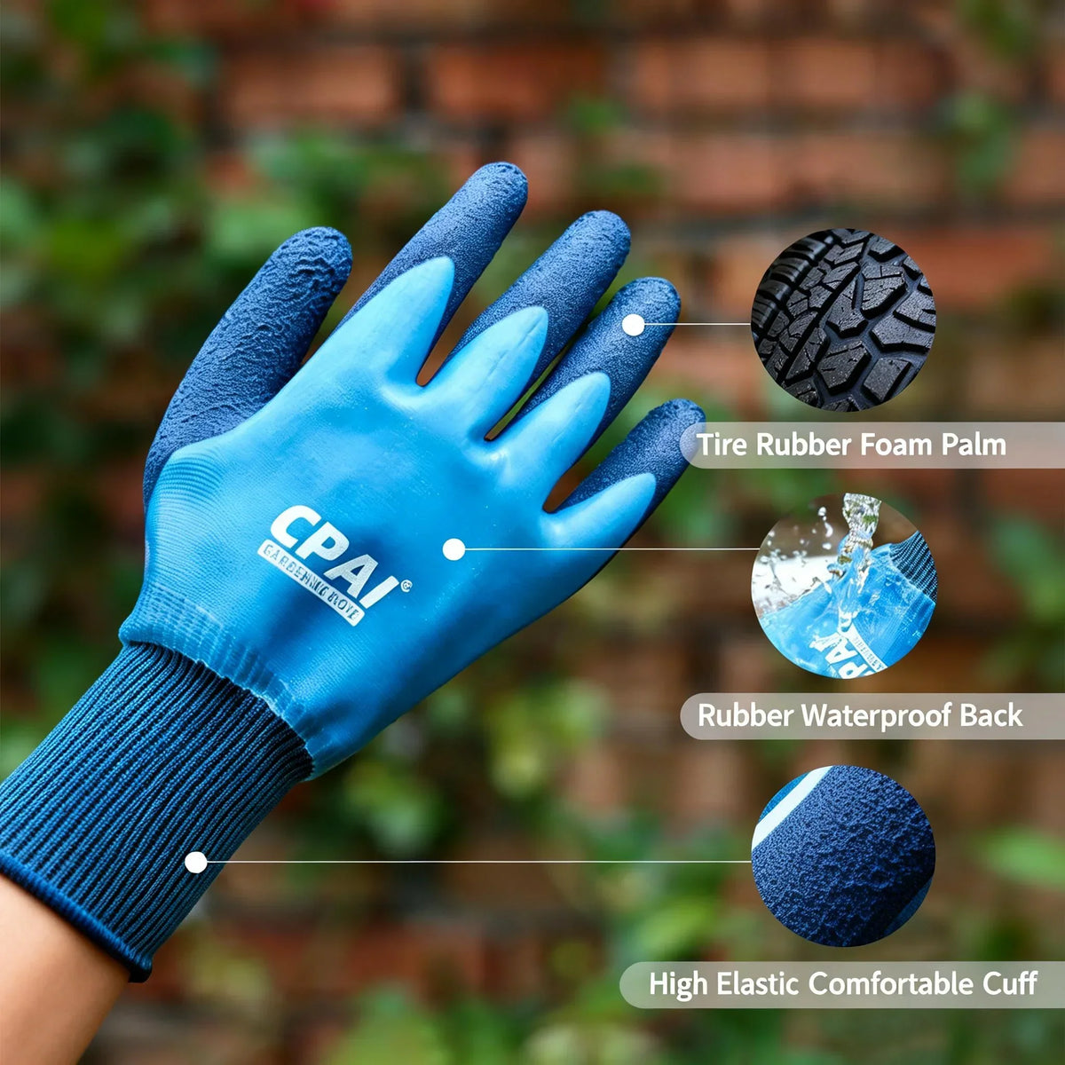 Gartenprofi | Stichsichere Handschuhe mit Wasserfester Beschichtung | Optimaler Schutz für Gartenarbeiten 4