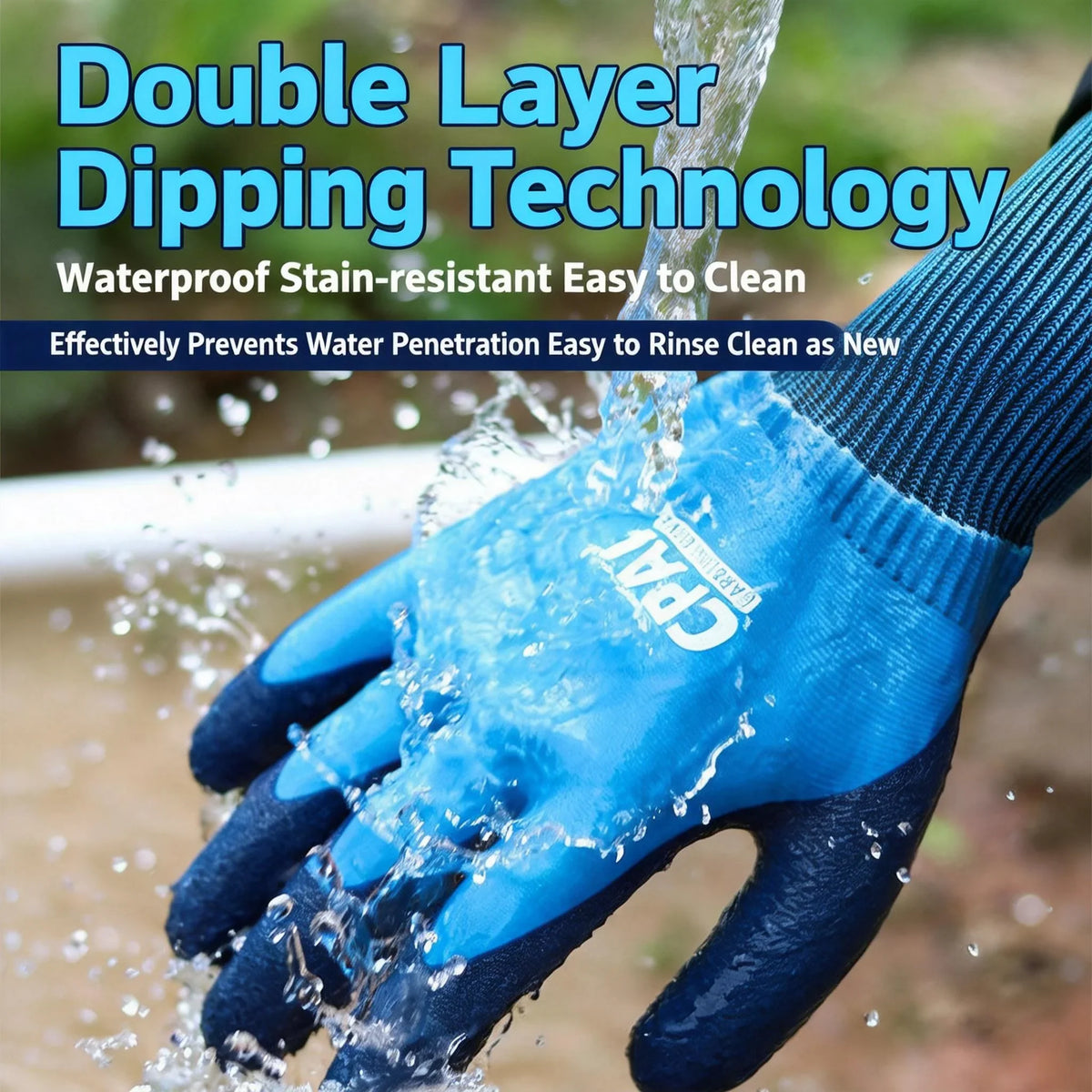 Gartenprofi | Stichsichere Handschuhe mit Wasserfester Beschichtung | Optimaler Schutz für Gartenarbeiten 7