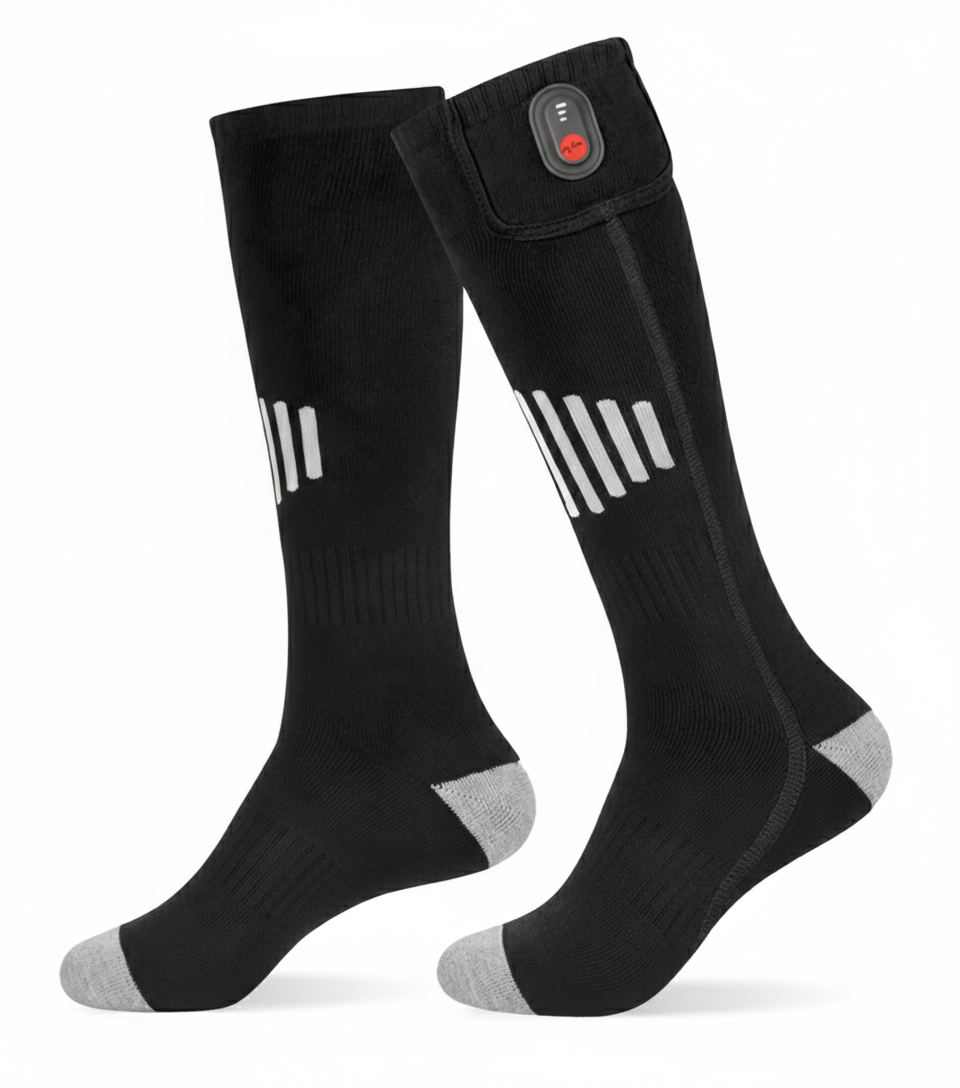 Beheizbare Socken, elektrisch beheizt für Winter & Outdoor und Skifahren