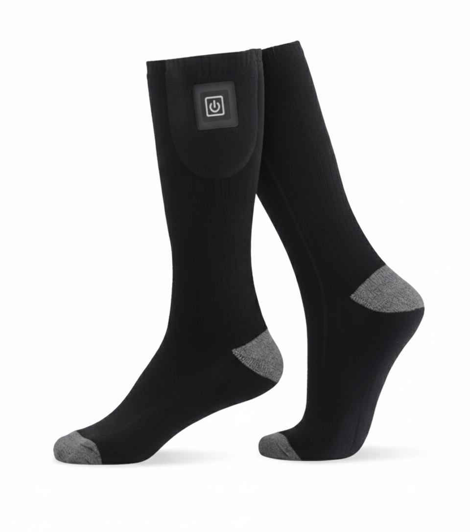 Beheizbare Socken, elektrisch beheizt für Winter & Outdoor und Skifahren