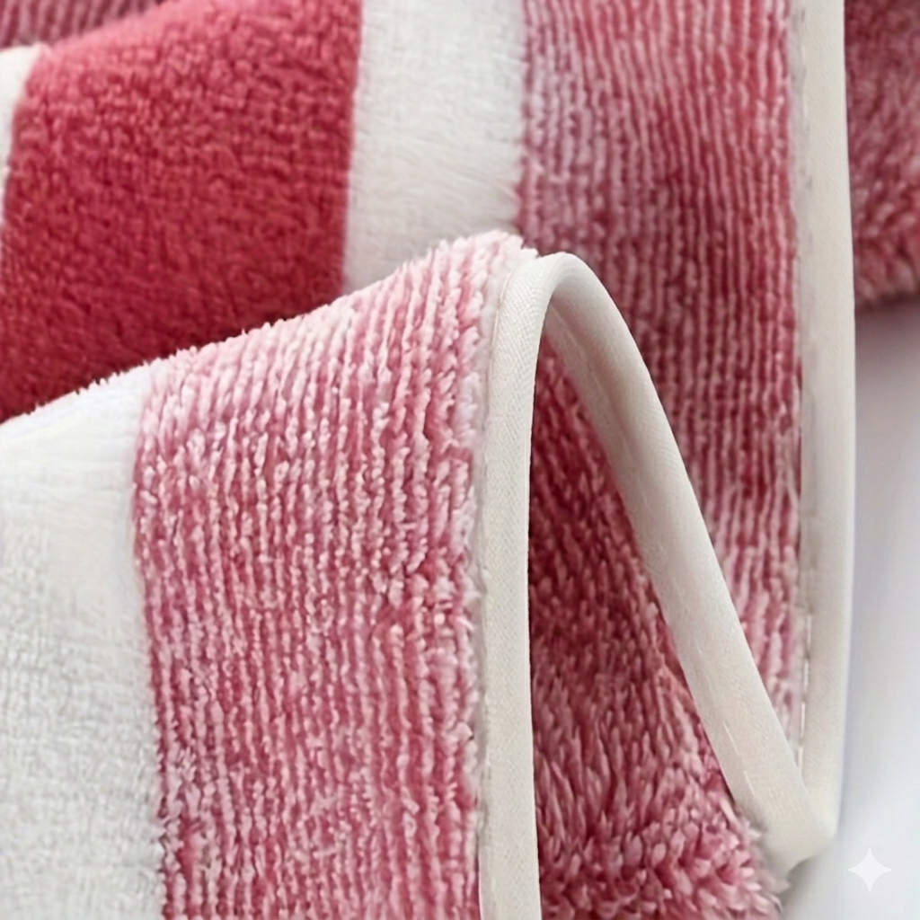 8-piece towel set made of microfiber & cotton - absorbent bath towels, hand towels & face towels