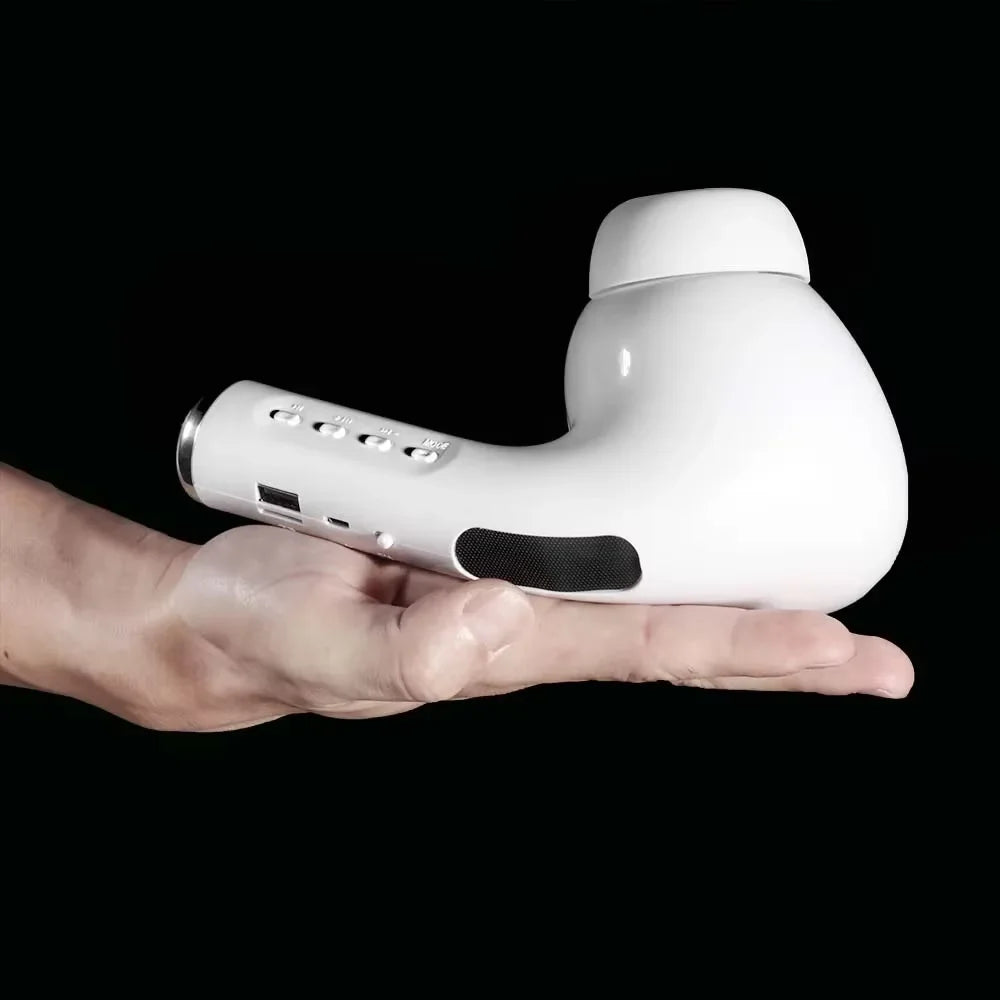 Giant Audio | Tragbarer Bluetooth-Lautsprecher im Kopfhörer-Design mit Freisprechfunktion | Vielseitiger Musikgenuss für Zuhause und Unterwegs 3