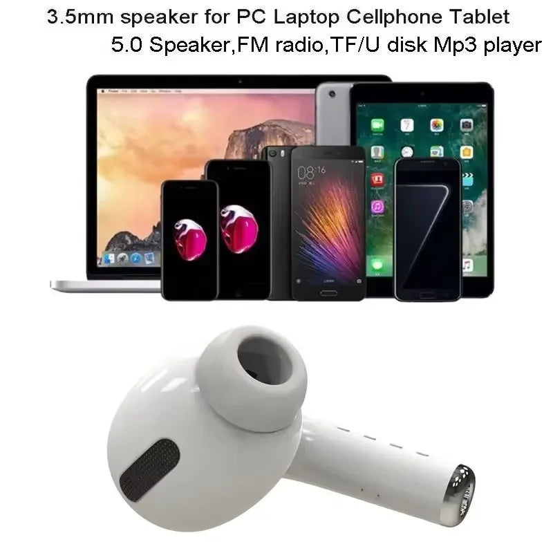 Giant Audio | Tragbarer Bluetooth-Lautsprecher im Kopfhörer-Design mit Freisprechfunktion | Vielseitiger Musikgenuss für Zuhause und Unterwegs 6