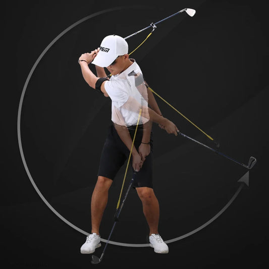 Golftraining | Golfschwung-Widerstandstrainer mit Elastischem Band | Effektives Krafttraining für Mehr Schwungkraft und Kontrolle 1