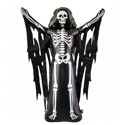 Gruselige Halloween-Dekoration | Skelett-Ballon-Set mit 3 Designs | Dramatischer Effekt für Ihre Party 5