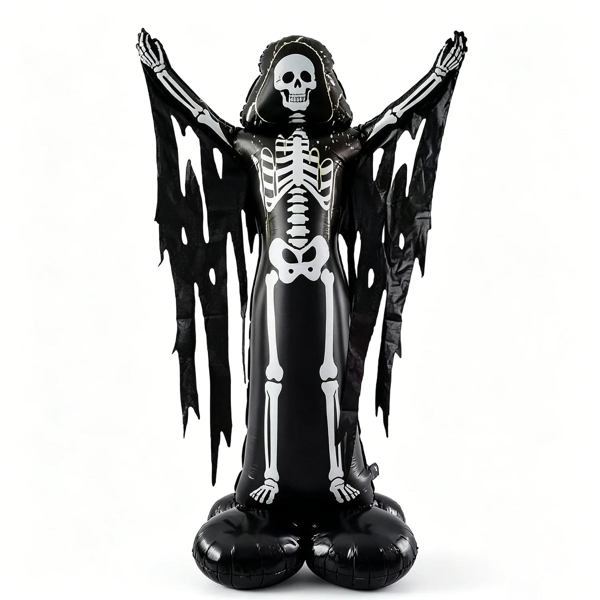 Gruselige Halloween-Dekoration | Skelett-Ballon-Set mit 3 Designs | Dramatischer Effekt für Ihre Party 7