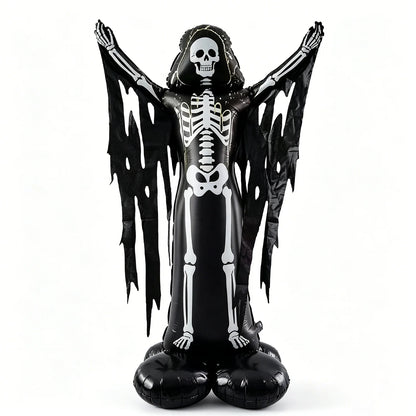 Gruselige Halloween-Dekoration | Skelett-Ballon-Set mit 3 Designs | Dramatischer Effekt für Ihre Party 7