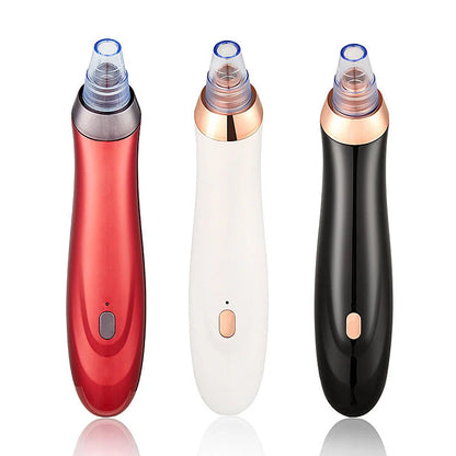 Hautpflegegerät | Elektrischer Mitesserentferner mit 3 Saugstufen | Tragbares Beauty-Tool für reine, strahlende Haut 1