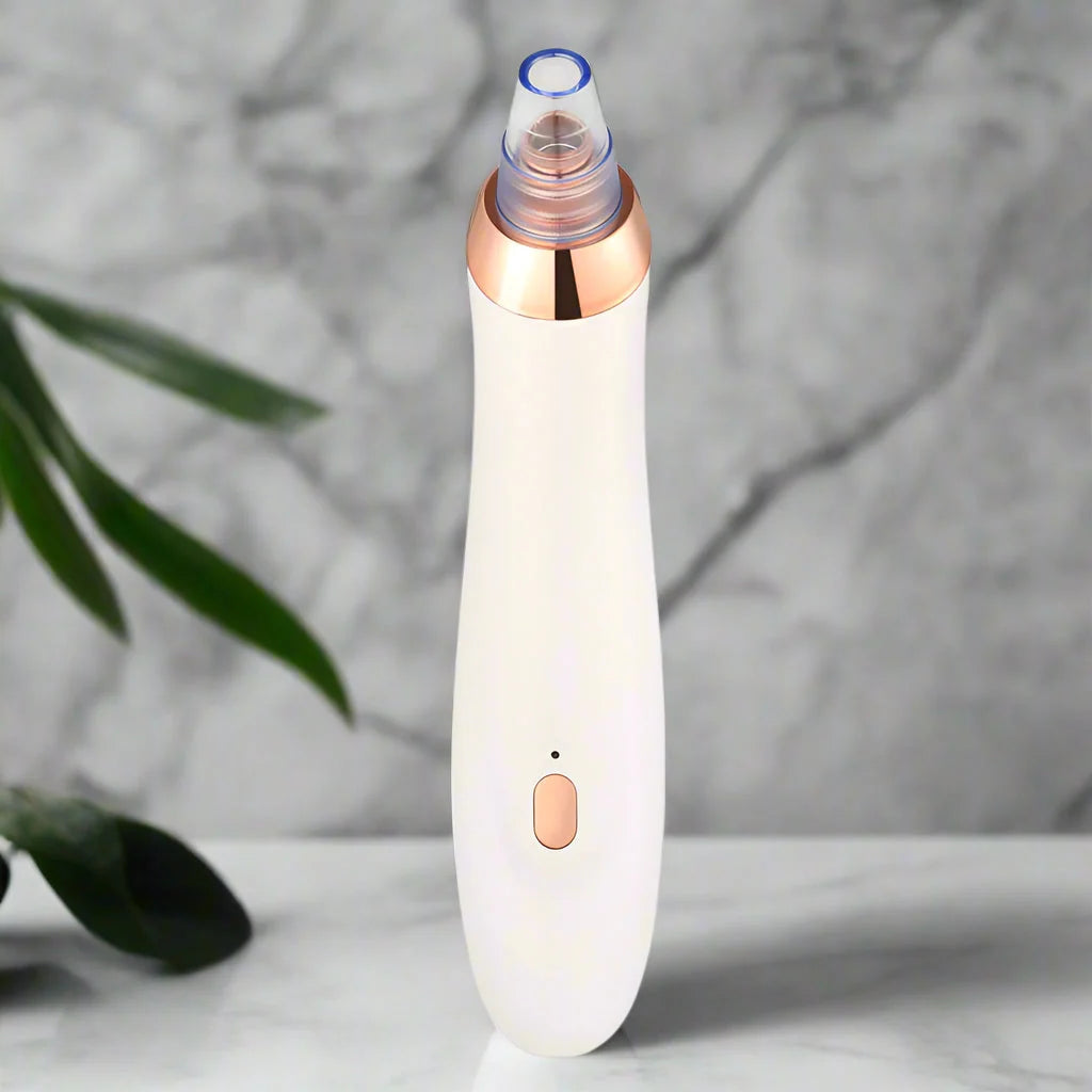 Hautpflegegerät | Elektrischer Mitesserentferner mit 3 Saugstufen | Tragbares Beauty-Tool für reine, strahlende Haut 3