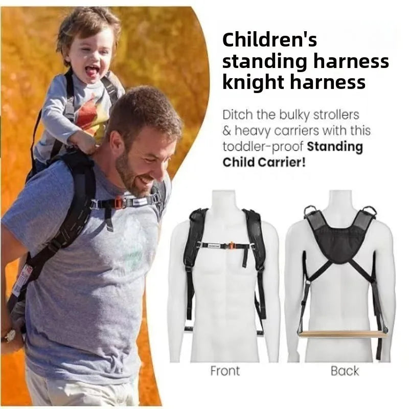 Huckepack-Tragegeschirr | Ergonomisches Rückentragesystem mit Stabilität | Ideal für Wandern und Reisen 2