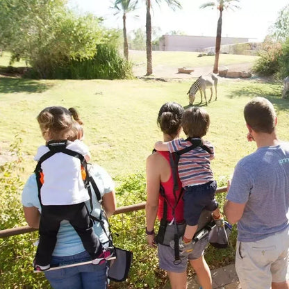 Huckepack-Tragegeschirr | Ergonomisches Rückentragesystem mit Stabilität | Ideal für Wandern und Reisen 3