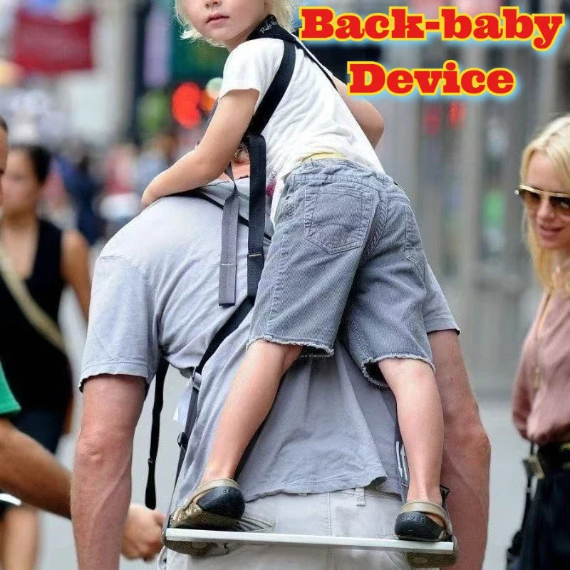 Huckepack-Tragegeschirr | Ergonomisches Rückentragesystem mit Stabilität | Ideal für Wandern und Reisen 8