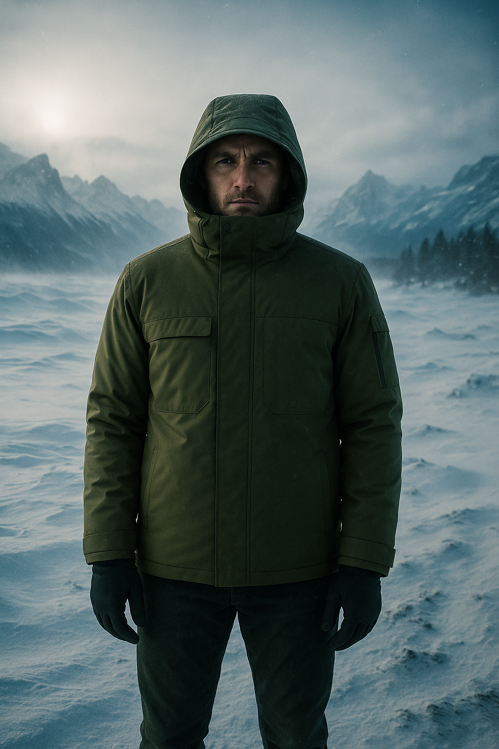 Beheizbare Outdoor-Jacke