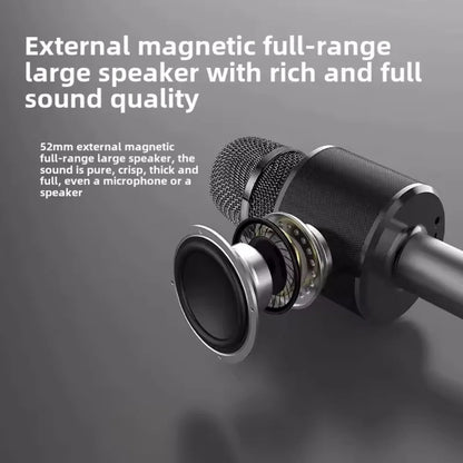 Karaoke-Mikrofon | Tragbares Gerät mit Bluetooth und Lautsprecher | Perfekt für Partys und Familienabende 5