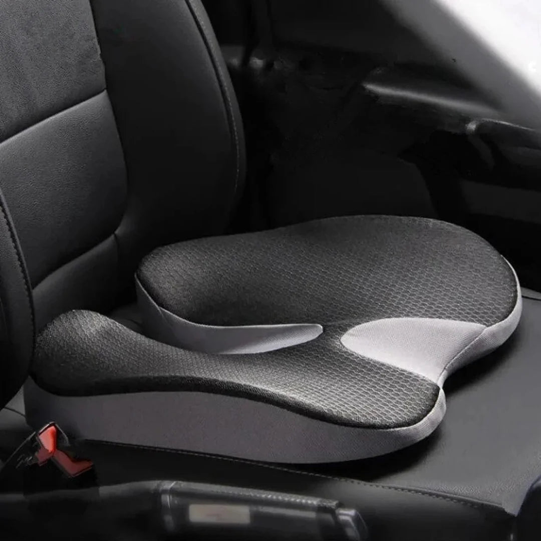 Komfort Sitzkissen | Ergonomisches Autositzkissen mit Rutschfester Unterseite | Schmerzlinderung und Unterstützung für Optimale Körperhaltung 1