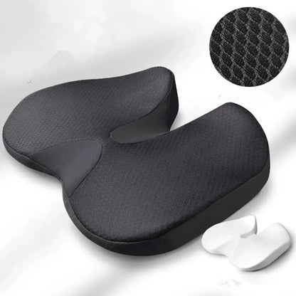Komfort Sitzkissen | Ergonomisches Autositzkissen mit Rutschfester Unterseite | Schmerzlinderung und Unterstützung für Optimale Körperhaltung 5