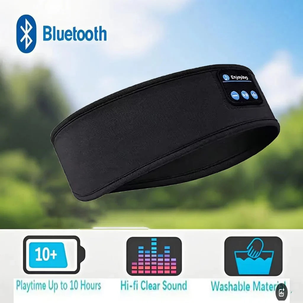 Komfortables Bluetooth-Schlafstirnband mit Integrierten Lautsprechern für Entspanntes Hören 4