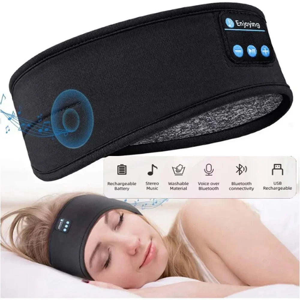 Komfortables Bluetooth-Schlafstirnband mit Integrierten Lautsprechern für Entspanntes Hören 7
