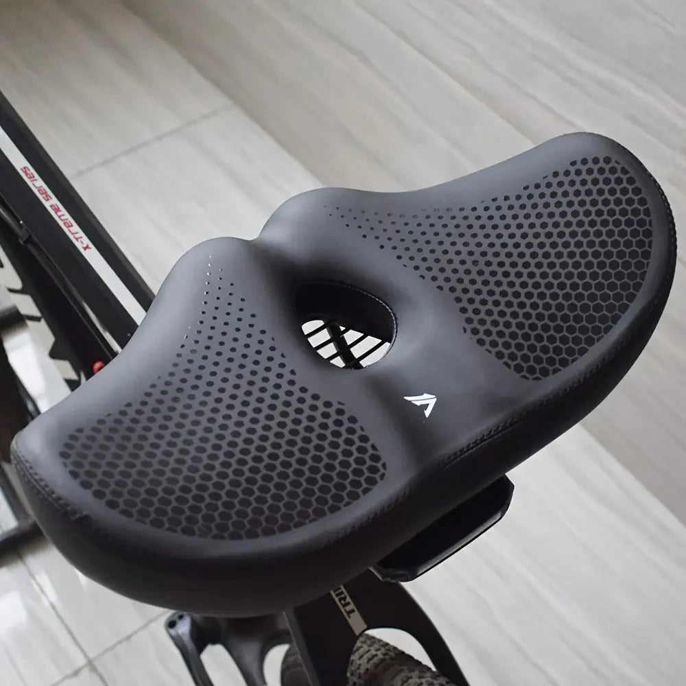 Komfortsattel | Breiter Fahrradsattel mit hochelastischer Polsterung | Ergonomisches Design für maximalen Fahrkomfort 5