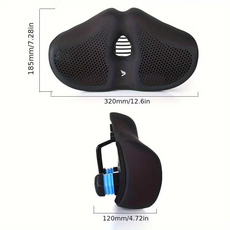 Komfortsattel | Breiter Fahrradsattel mit hochelastischer Polsterung | Ergonomisches Design für maximalen Fahrkomfort 6