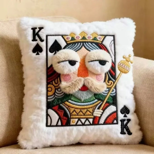 Königliche Kissen | Lustige Kissen mit Charaktermotiven für verspielte Akzente 2