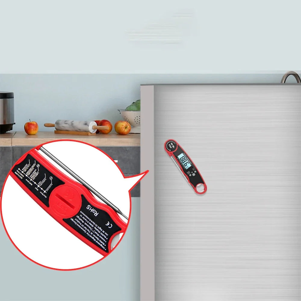 Küchenprofi | Digitales Fleischthermometer mit Schnellmessung | Präzise Temperaturkontrolle für perfekte Garergebnisse 4
