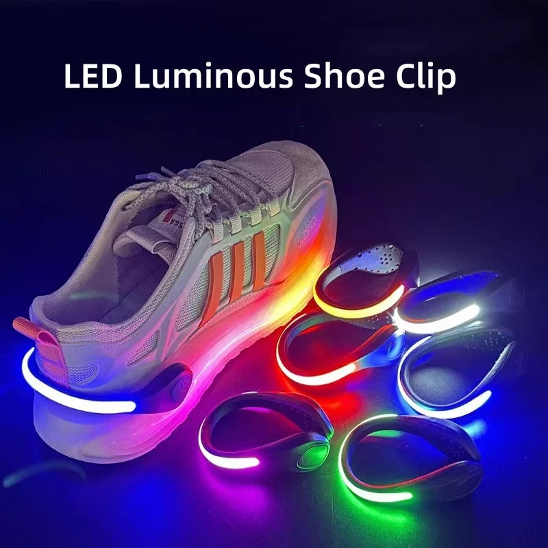 LED Schuhclip | Sicherheitslicht mit RGB-Effekten für bessere Sichtbarkeit 1