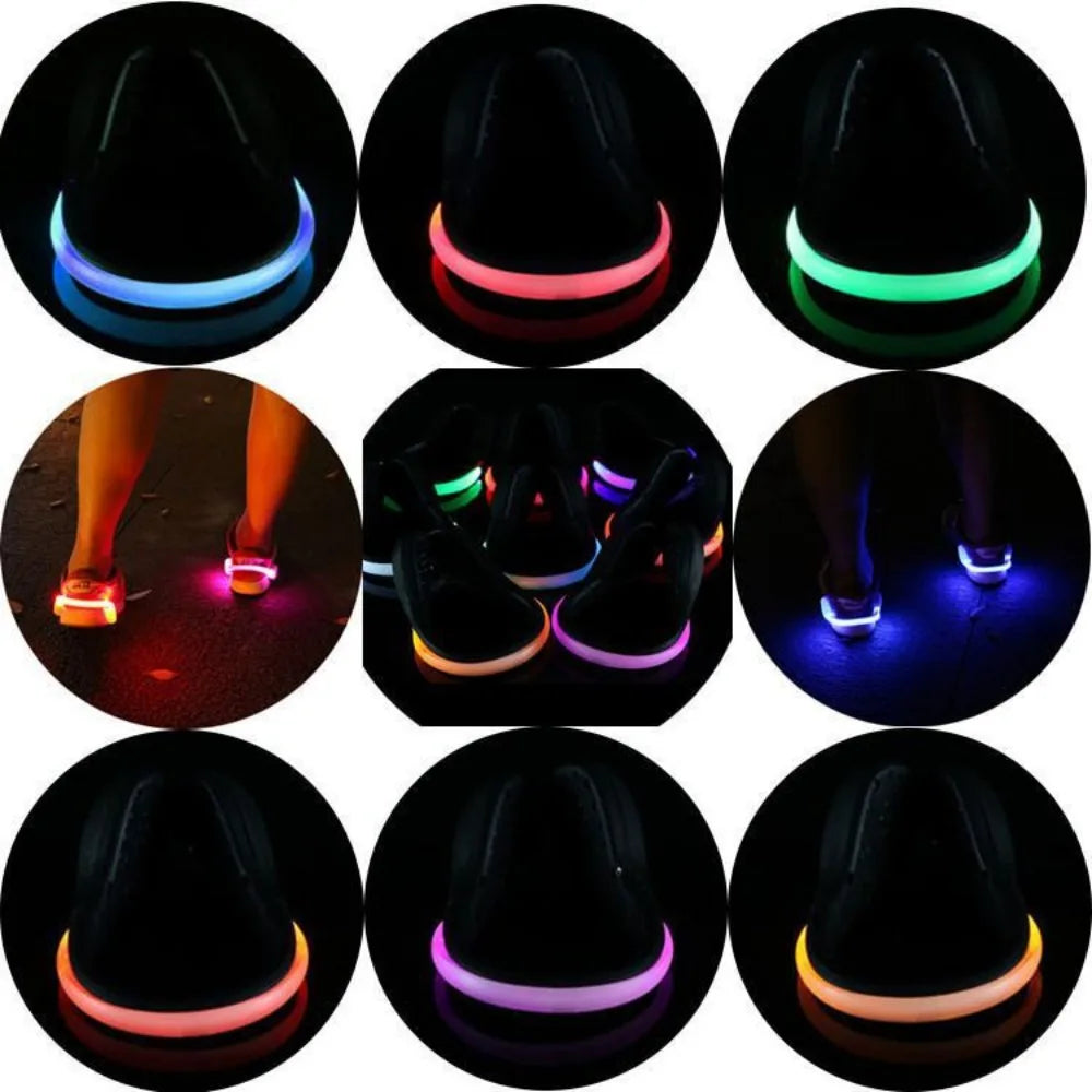 LED Schuhclip | Sicherheitslicht mit RGB-Effekten für bessere Sichtbarkeit 5