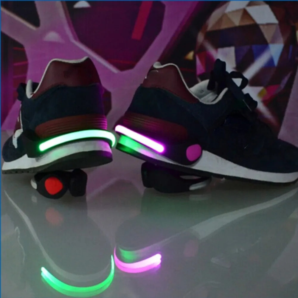 LED Schuhclip | Sicherheitslicht mit RGB-Effekten für bessere Sichtbarkeit 7