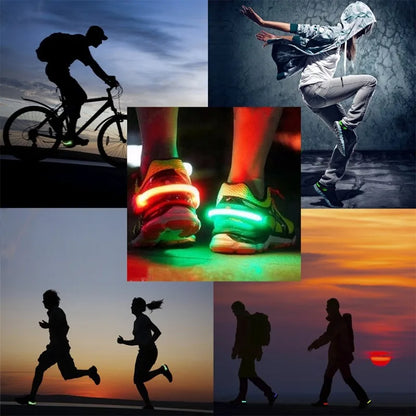 LED Schuhclip | Sicherheitslicht mit RGB-Effekten für bessere Sichtbarkeit 8