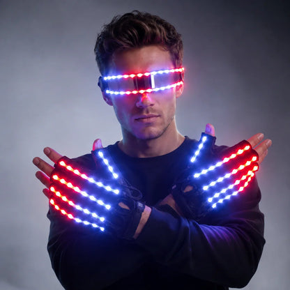 Lichtwelle | LED Gear Set mit Fernbedienung für atemberaubende Lichteffekte | Perfekt für Partys und Auftritte 3