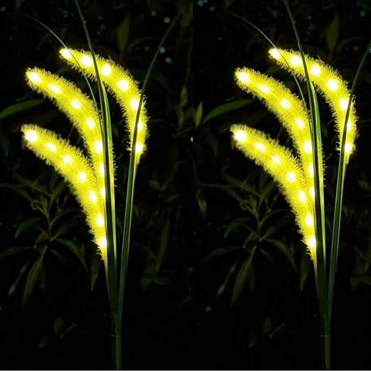 Magische Solar-Fuchsschwanzleuchten | Solarbetriebene Gartenbeleuchtung für Stimmungsvolles Licht 4