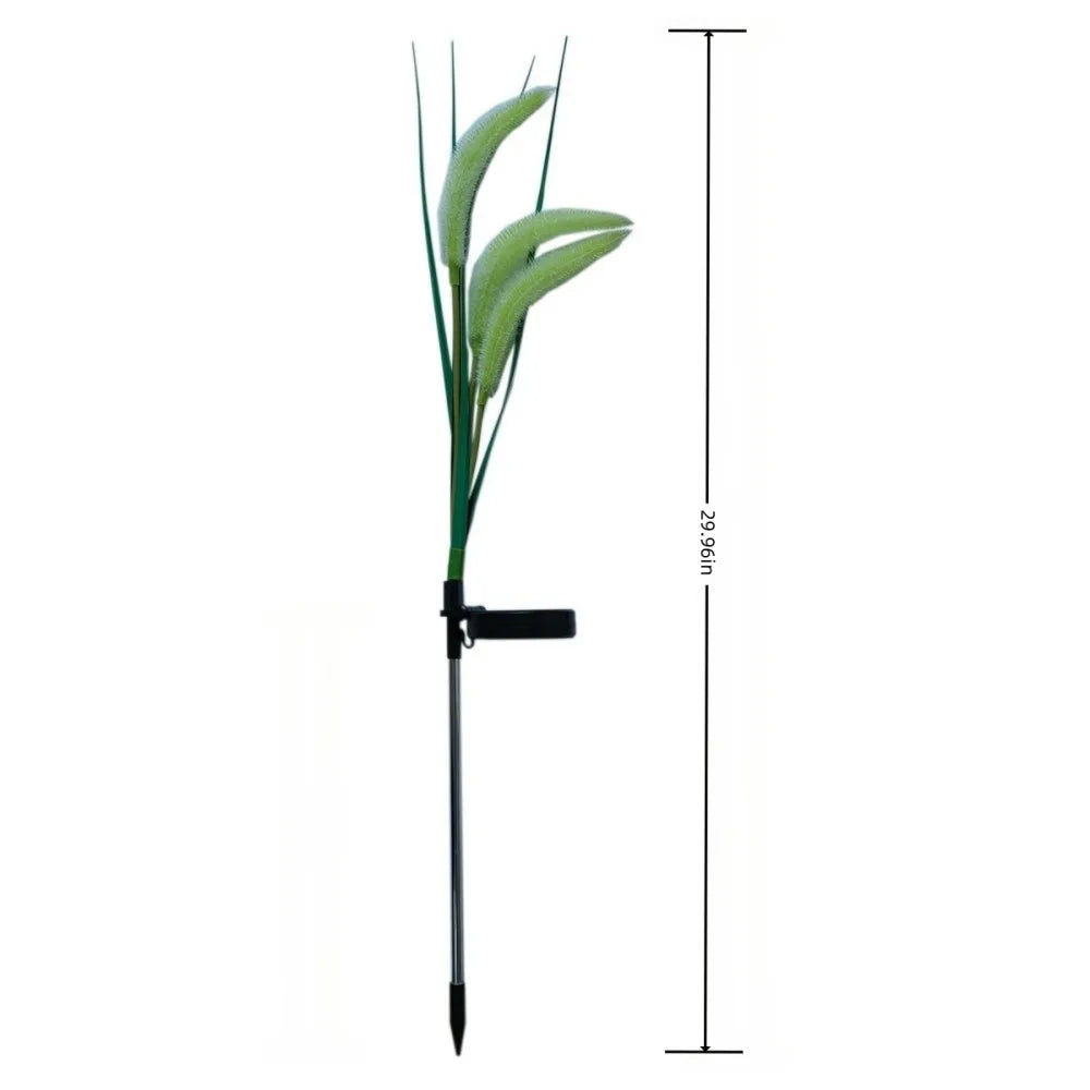 Magische Solar-Fuchsschwanzleuchten | Solarbetriebene Gartenbeleuchtung für Stimmungsvolles Licht 7