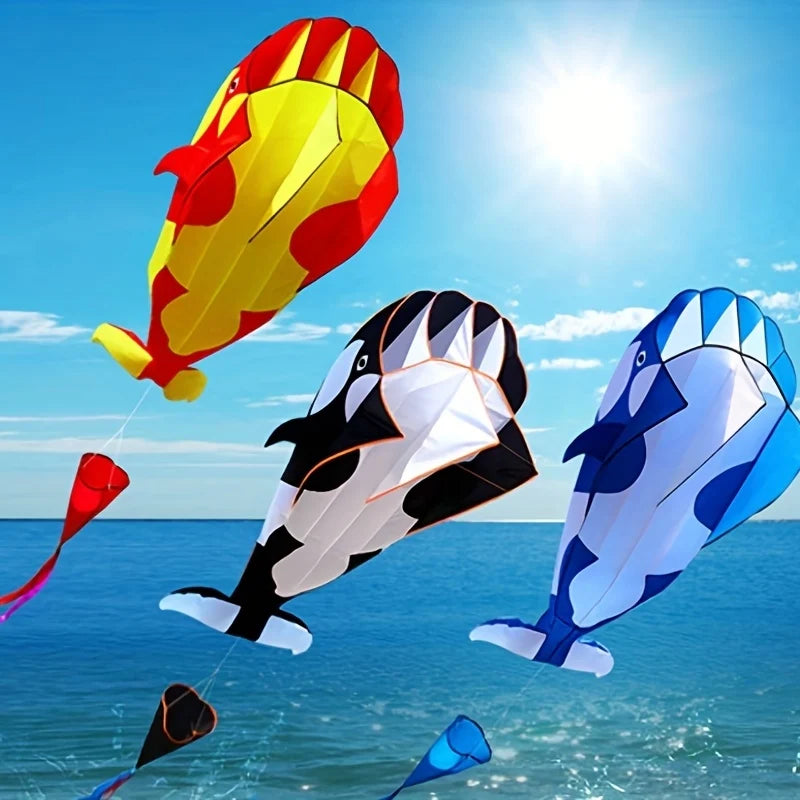 Meeresabenteuer | Riesenwal-Drachen mit 3D-Design | Ideal für Strand und Park 4