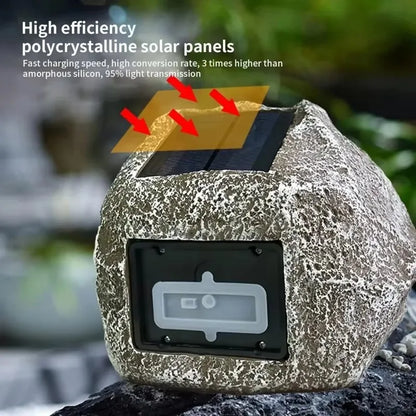 Naturstein Bluetooth-Lautsprecher | Kabelloser Sound mit Solarladung | Wasserdicht für Outdoor-Entertainment 4
