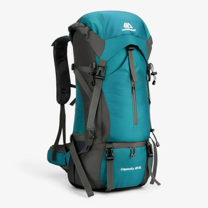 Outdoor Essentials | 70-Liter Wanderrucksack mit Wasserabweisender Regenhülle | Ergonomisches Design für Komfort 1