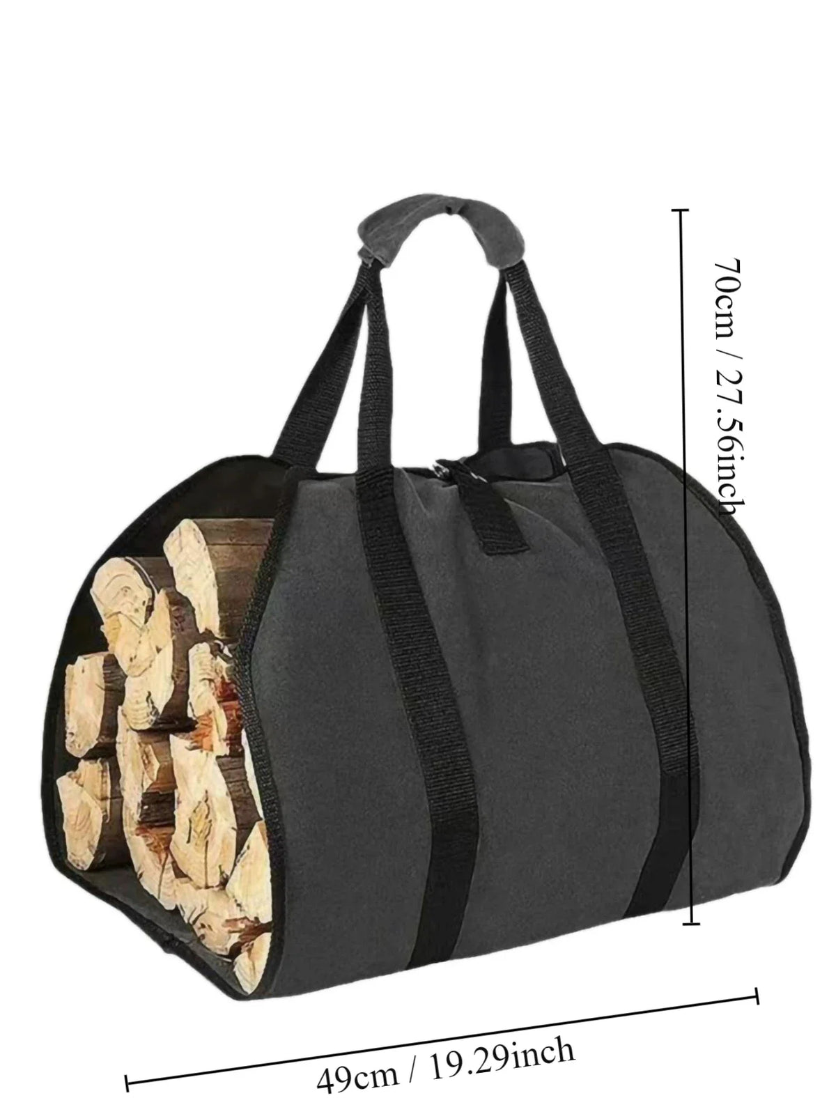 Praktische Brennholz-Tragetasche mit Großer Kapazität für Sauberen Transport 6