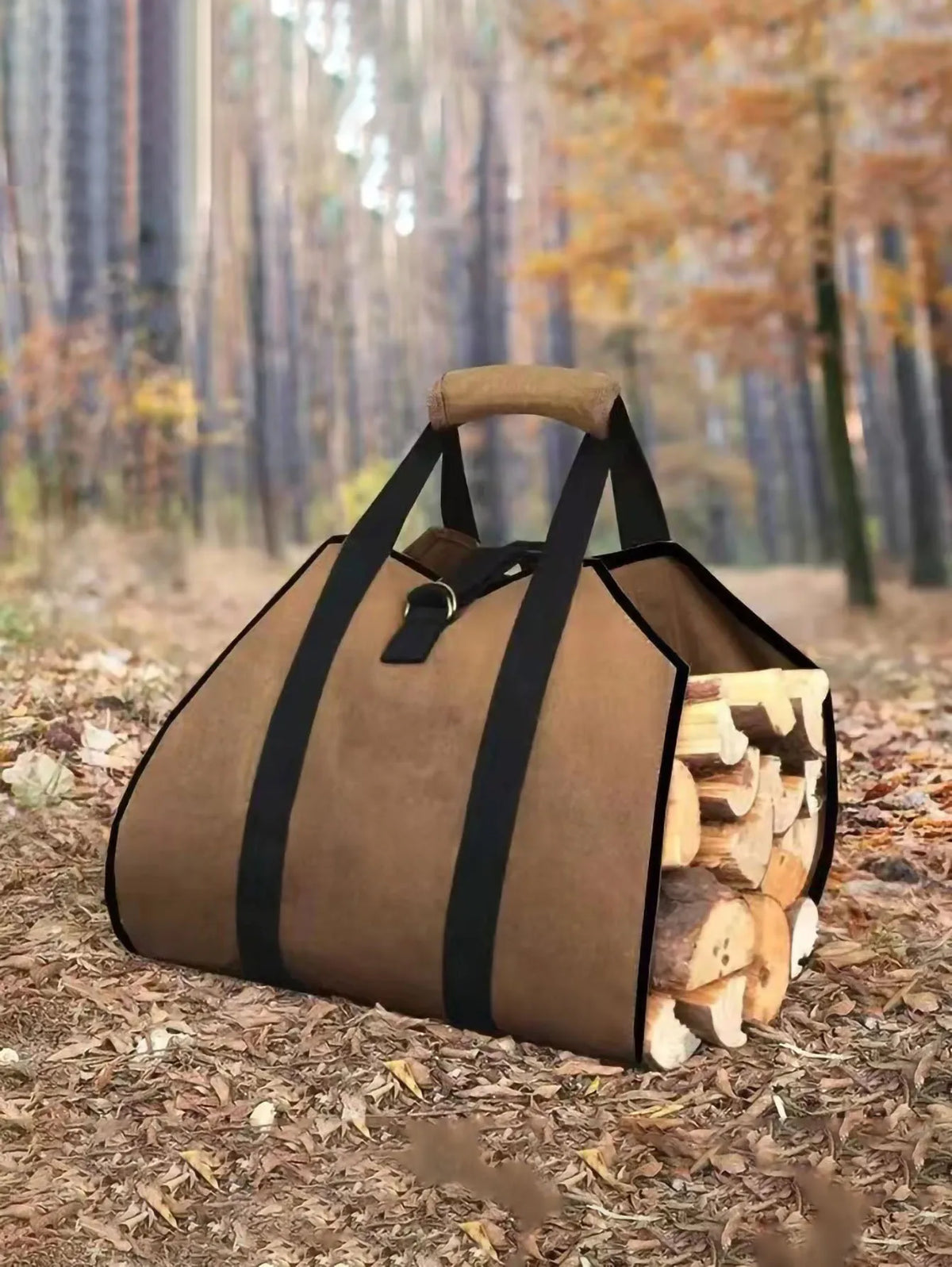Praktische Brennholz-Tragetasche mit Großer Kapazität für Sauberen Transport 7