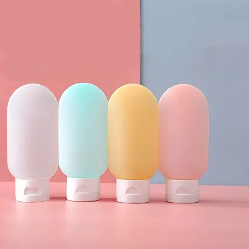 Praktisches Quetschflaschen-Set für Reisen mit Farbcode und einfacher Dosierung 2