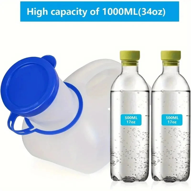 Praktisches Reiseurinal | Tragbare Lösung mit Auslaufsicherem Verschluss | Unisex-Design für Unterwegs 5