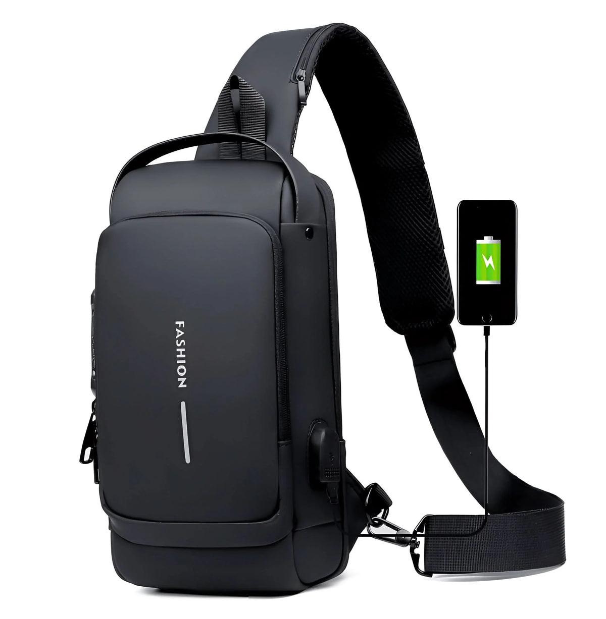 Reise-Rucksack | Wasserdichter Tablet-Rucksack mit USB-Anschluss | Sicherer Diebstahlschutz für Komfort und Organisation 2