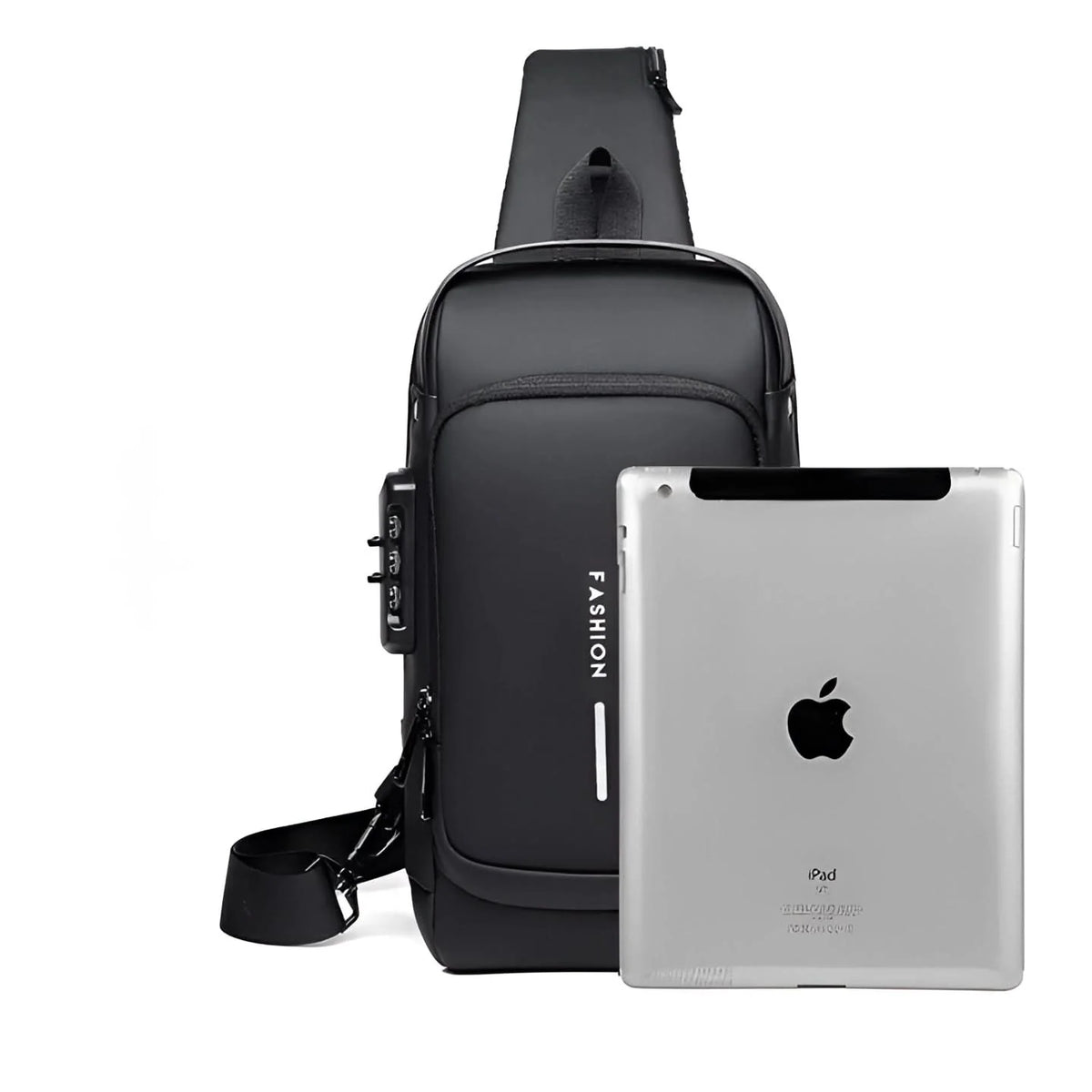 Reise-Rucksack | Wasserdichter Tablet-Rucksack mit USB-Anschluss | Sicherer Diebstahlschutz für Komfort und Organisation 3