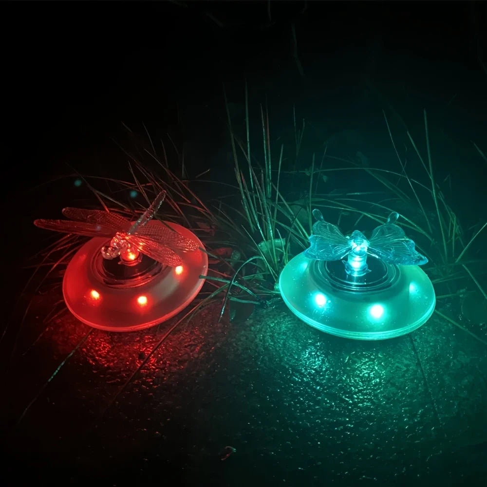 Schwimmende Solar-Teichleuchten | Farbenfrohes LED-Licht für eine traumhafte Gartenatmosphäre 5