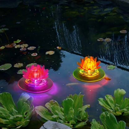 Schwimmende Solar-Teichleuchten | Farbenfrohes LED-Licht für eine traumhafte Gartenatmosphäre 6