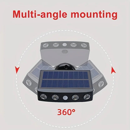 Solar-Sicherheitsleuchte | Bewegungsmelder mit 3 Beleuchtungsmodi | Wasserdichtes Design für mehr Sicherheit im Außenbereich 5