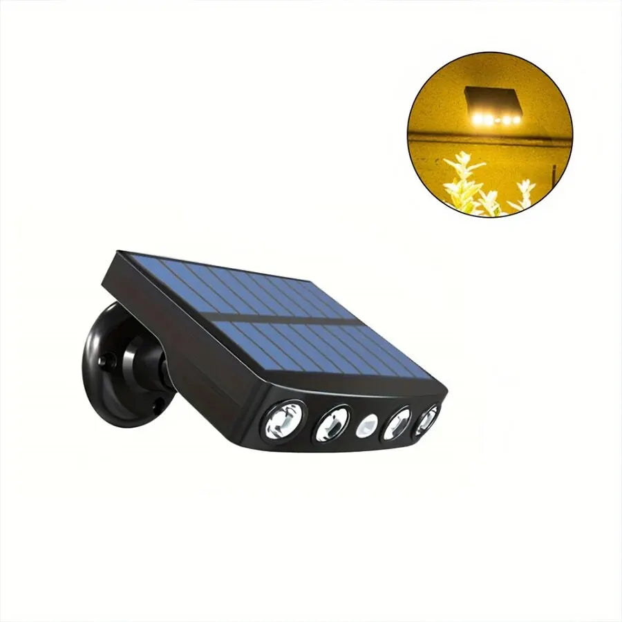 Solar-Sicherheitsleuchte | Bewegungsmelder mit 3 Beleuchtungsmodi | Wasserdichtes Design für mehr Sicherheit im Außenbereich 7